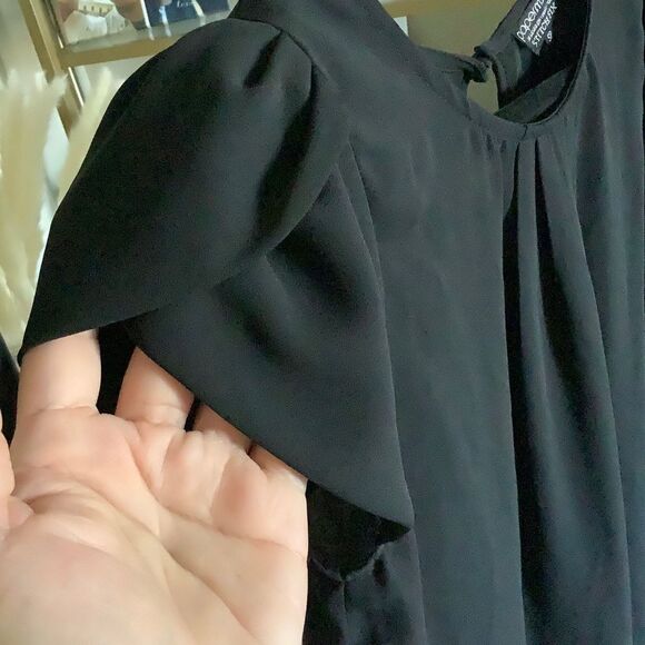 PAPERMOON Designed for Stitch Fix Chiffon Short Sleeve Blouse - Picture 3 of 11